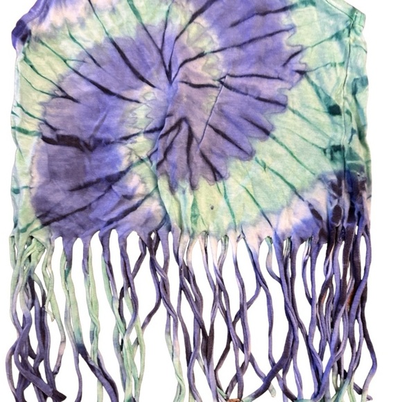 Exist Kids Tie Dye Fringe Top - Picture 6 of 8
